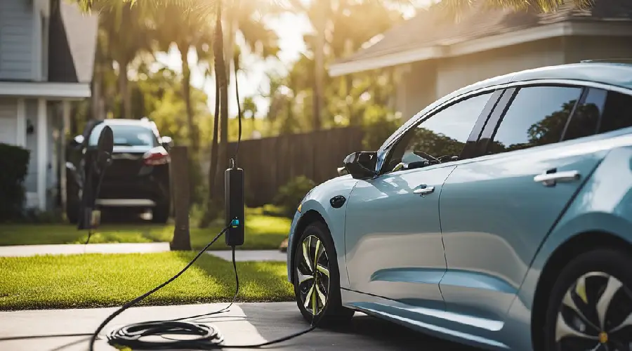 Charging EV at home